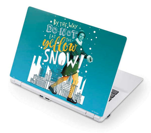 Elf Buddy Don’t Eat Yellow Snow Acer Chromebook Skin
